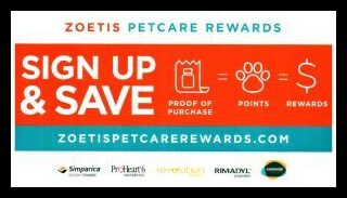 apoquel zoetis program simparica rebates convenia petcare